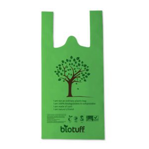 Singlet Retail Compostable / Non-woven Tote Bags | Small Retail Bag