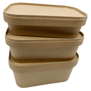 Disposable Paper Food Containers / Kraft Food Containers / takeaway containers