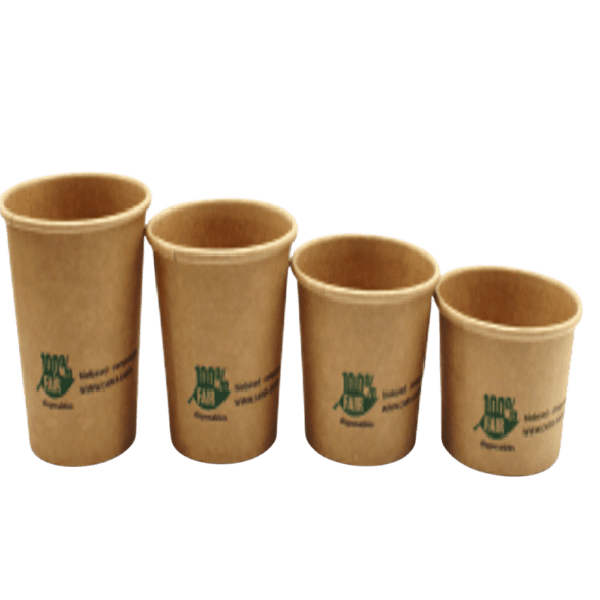 Disposable Paper Food Containers - Kraft Paper Sauce Cups