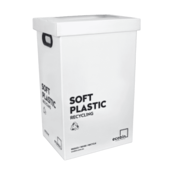 Eco Bins / Recycling Bins - Soft Plastic Recycling Bin with Lid (60L)