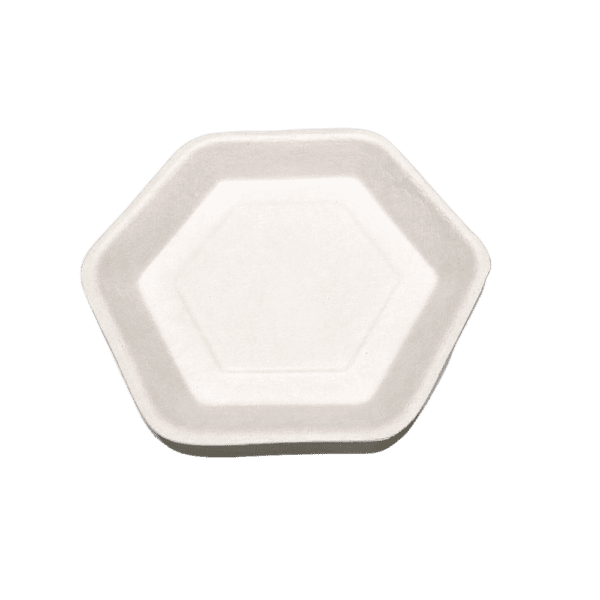 Hexagonal Sugarcane Cake Trays