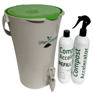 Compost Accelerators - Urban Compost Accelerator Starter Kit (incl. 700ml Spray)15L