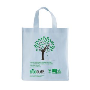 White Non woven Tote Bag