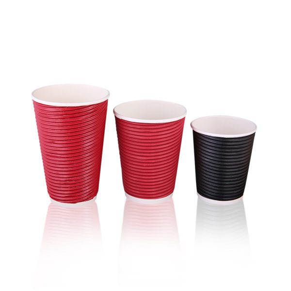 Disposable Paper Cups - Ripple Wall Cup