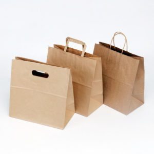 Disposable Paper Food Wrappings and Bags - Kraft Takeaway Bags