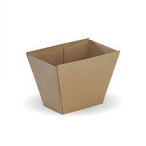 Disposable Paper Food Containers - Kraft Chip Box