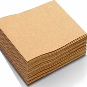 Disposable Paper Napkins Brown / Recycled Paper Napkin / Paper Food Bags